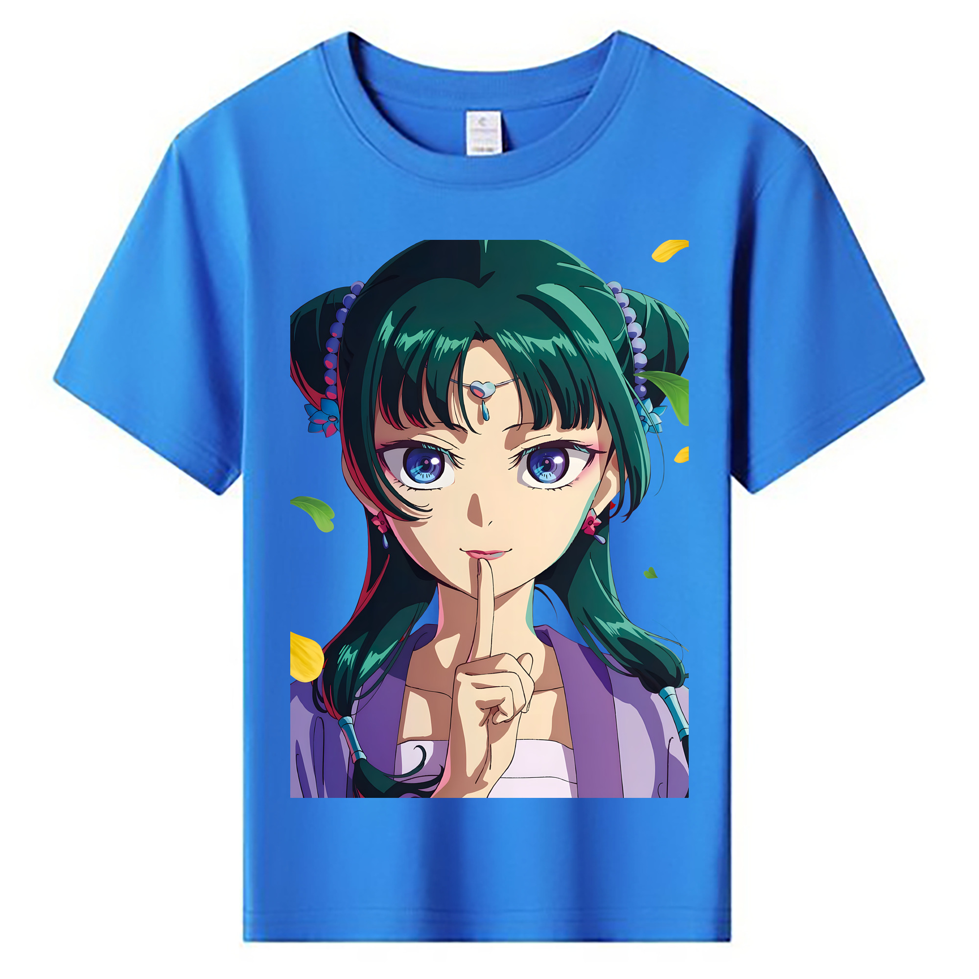 （画像用） 薬屋のひとりごと The Apothecary Diaries 綿100％キッズTシャツ（フロントプリント）